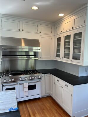 Kitchen Cabinet Staining by NYCA Contractors