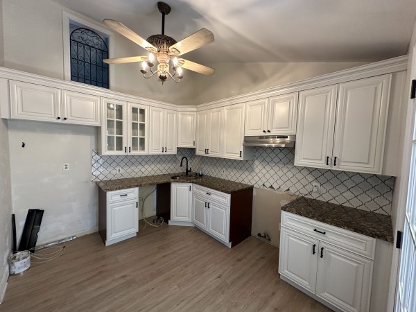 Kitchen Cabinet Painting in Fairview, NJ (1)